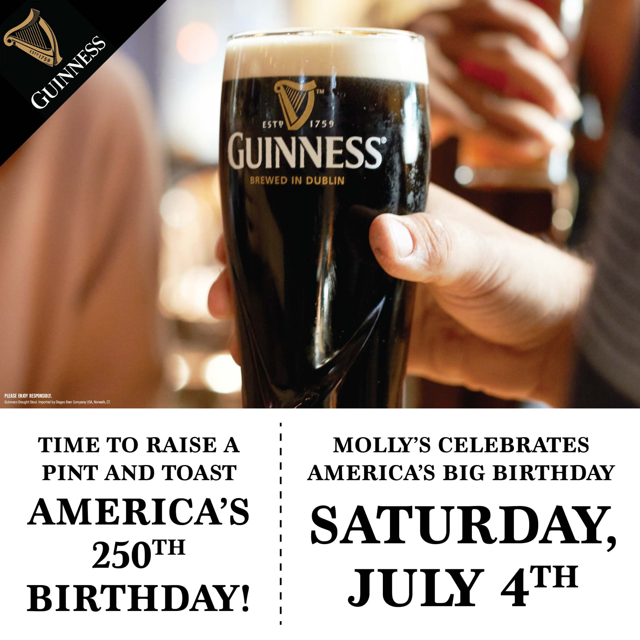 guinness seved here! guinness seved here!