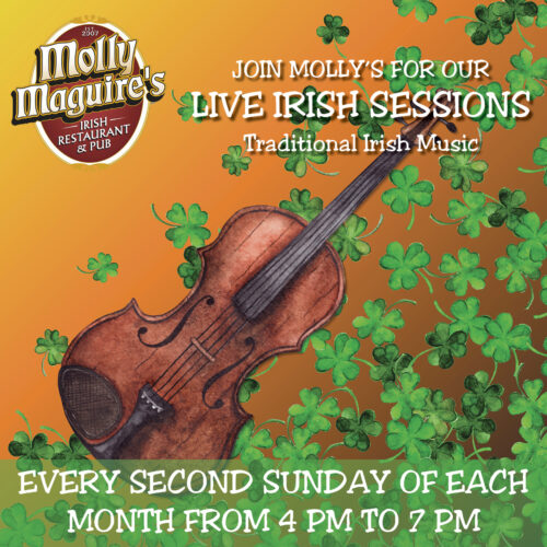 Live Irish Sessions at Molly Maguires