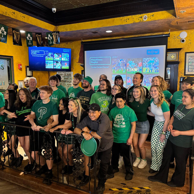 Molly's St Patrick's Day team 2025