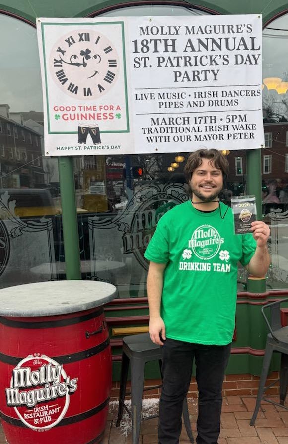 mollys St Patrick's day 2026 vip pass and shirt web