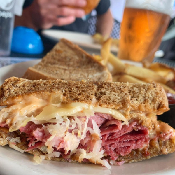 Rueben sandwich